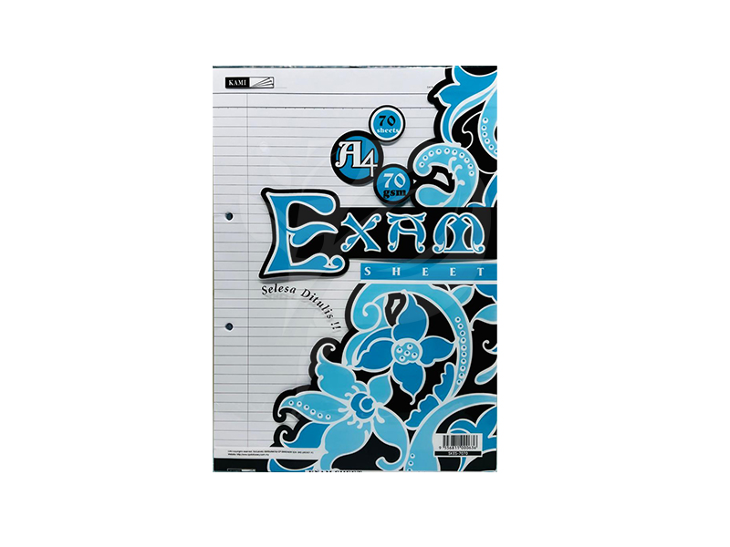 KAMI EXAM SHEET A4 70GSM (70'S)