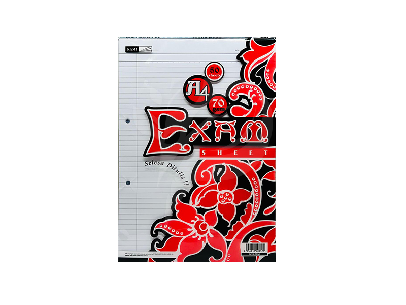 KAMI EXAM SHEET A4 70GSM (50'S)
