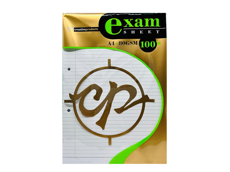 CP EXAM SHEET 80GSM (100'S)