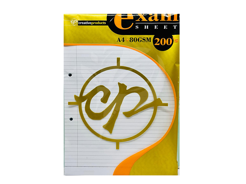 CP EXAM SHEET 80GSM (200'S)