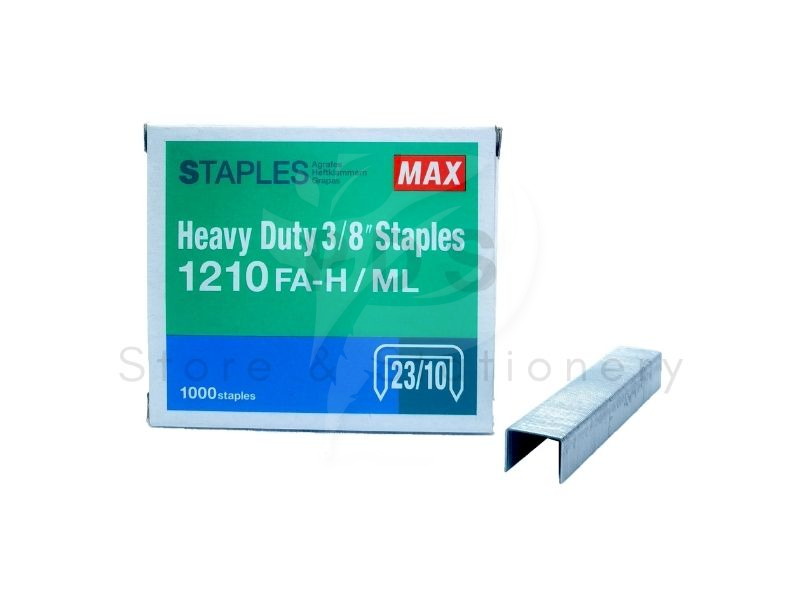 MAX HEAVY DUTY 3/8" STAPLES 1210