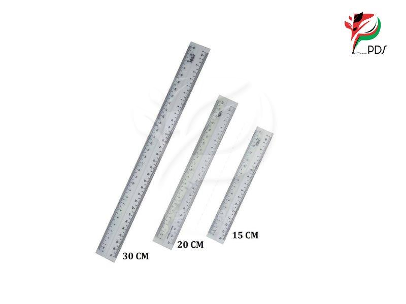 PLASTIC STRAIGHT RULER 12INCH×30CM